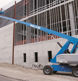 Genie boom lift hire albury wodonga